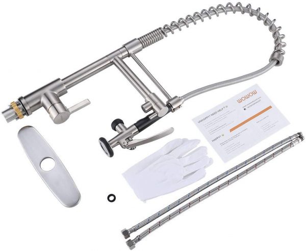 12 2312000 WOWOW Kitchen Faucet Commercial Sprayer 5