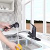 17 2310501Q WOWOW Single Handle Pull Out Sprayer Kitchen Faucet 1