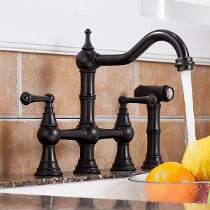 Best Bridge Faucets for Farmhouse Sink – Reviews