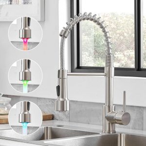 Best Led Kitchen Faucets-Fun with Colouring Light