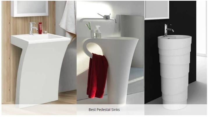 best pedestal sink for small bathroom