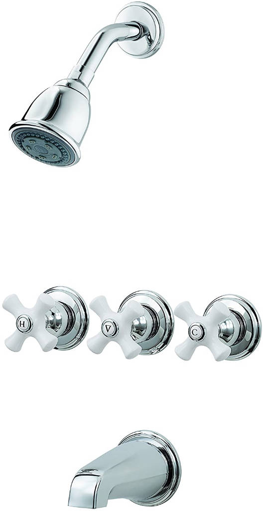best 3 handle shower faucets