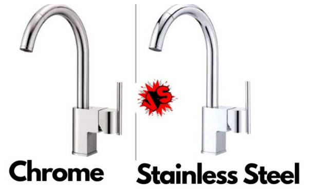 Chrome vs Stainless Steel Faucets - Blog - 1
