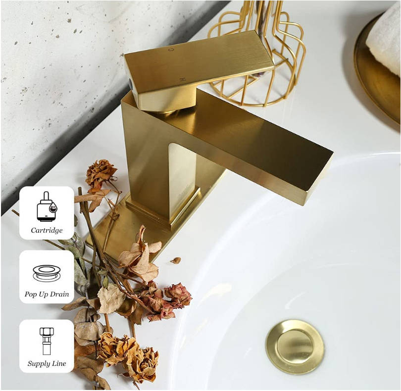 Gold Bathroom