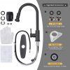 iviga black stainless kitchen faucet with pull down sprayer