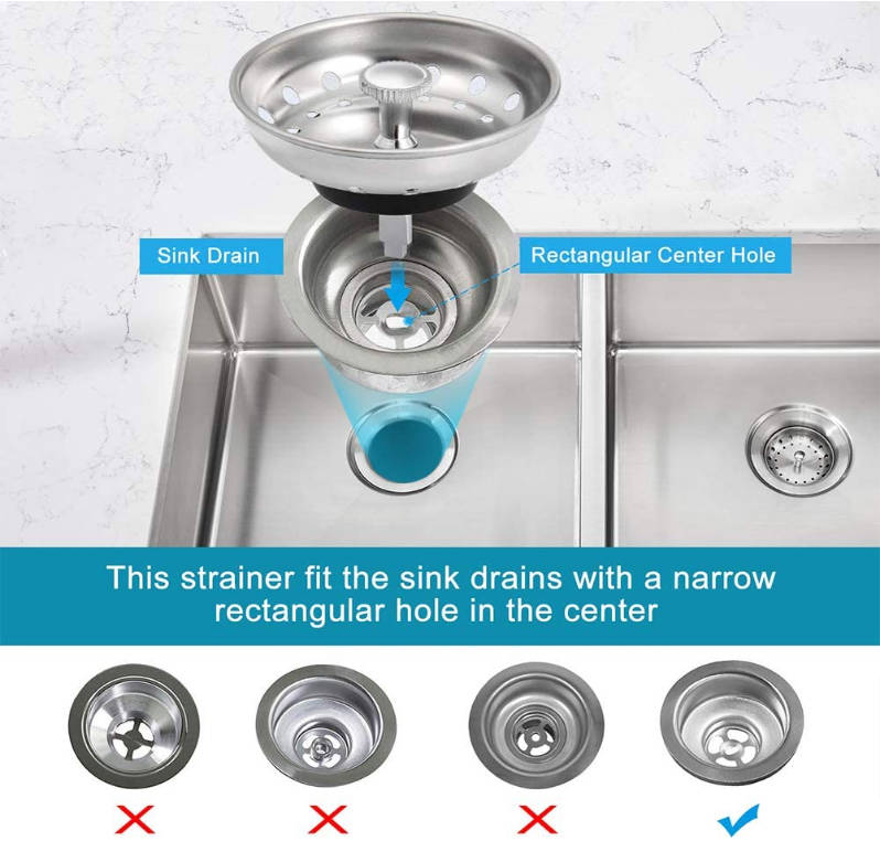 best kitchen sink strainer stoppers