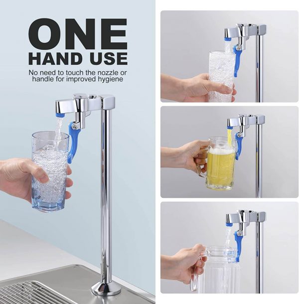 iviga deck mount glass filler faucet