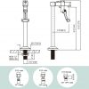 iviga deck mount glass filler faucet