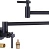 iviga wall mount oil rubbed bronze pot filler faucet 1