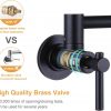 iviga wall mount oil rubbed bronze pot filler faucet