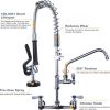 iviga commercial kitchen faucet wall mount