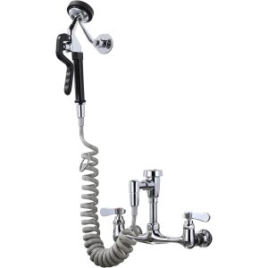 iVIGA Wall Mount 8″ Centers Mixing Pet Grooming Faucet