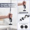 iviga commercial deck mount kitchen faucet with pre rinse sprayer 26 height