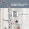 iviga commercial kitchen faucet wall mount