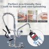iviga commercial kitchen faucet wall mount