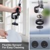 iviga commercial kitchen faucet wall mount
