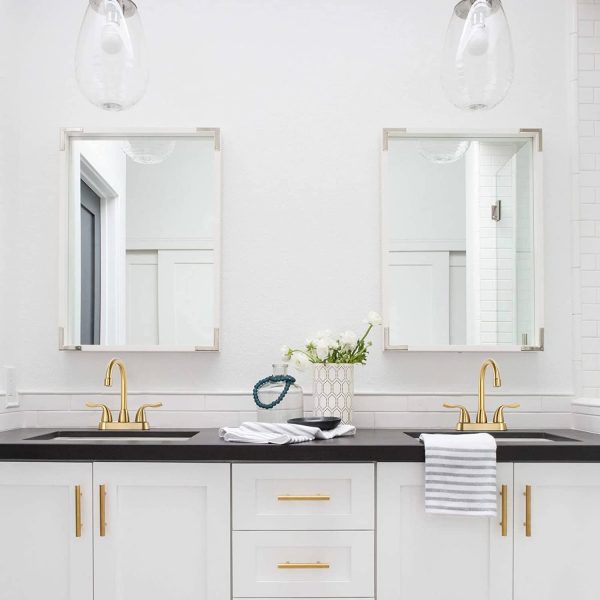 iviga brushed gold 4 inch centerset bathroom sink faucet 2 1