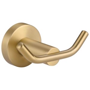 iVIGA Brushed Gold Heavy Duty Wall Mounted Towel Hooks, SUS 304 Stainless Steel