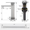 iviga brushed nickel modern single handle bathroom faucets for sink 8