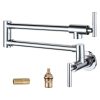 iviga chrome commercial wall mount pot filler faucet 4