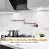 iviga chrome commercial wall mount pot filler faucet 6