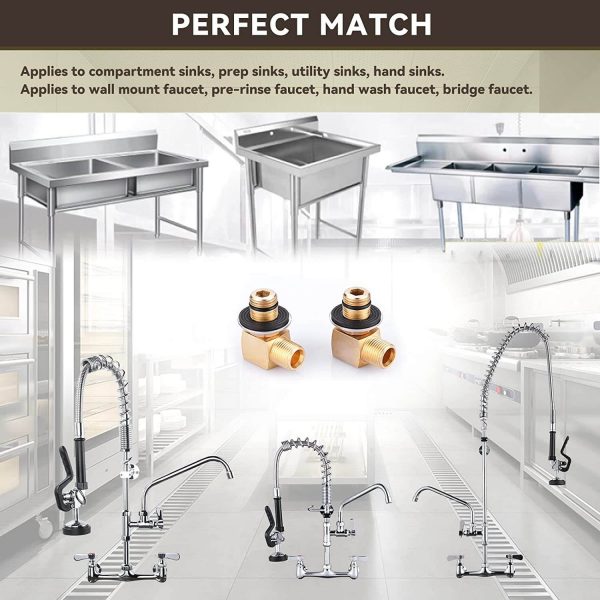 iviga installation kit for wall mount commercial faucet
