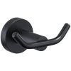 iviga matte black heavy duty wall mounted towel hooks 1
