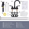 iviga oil rubbed bronze 4 inch centerset bathroom sink faucet 9