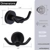 iviga oil rubbed bronze heavy duty wall mounted towel hooks 6