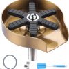iviga brushed gold glass rinser for kitchen sink