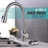 iviga brushed nickel glass rinser for kitchen sink 3