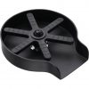 iviga matte black glass rinser for kitchen sink 6
