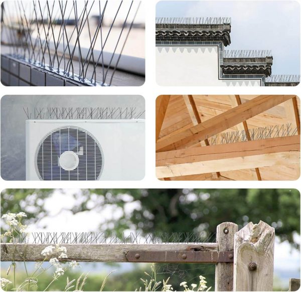 bird spikes stainless steel base 8