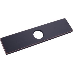 iVIGA 10″ Sink Faucet Hole Cover Deck Plate for Bathroom & Kitchen Vanity Sink Oil Rubbed Bronze