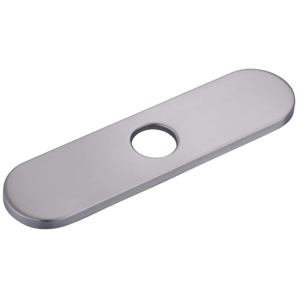 iVIGA 10 Sink Faucet Hole Cover Deck Plate Arc Edge