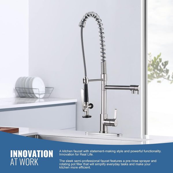 Pull Down Kitchen Faucet