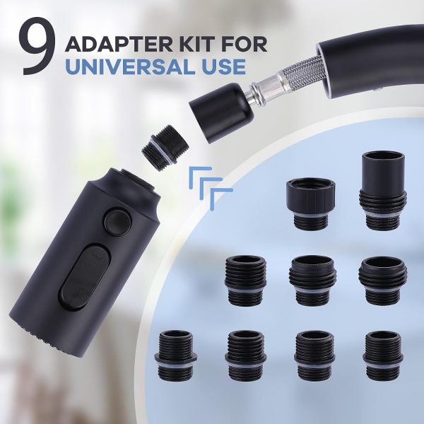 iVIGA Pull Down Faucet Sprayer Head Nozzle