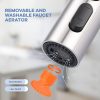 iVIGA Pull Down Faucet Sprayer Head Nozzle Brushed Nickel