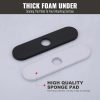 iVIGA 10 Sink Faucet Hole Cover Deck Plate Arc Edge Black