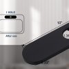 iVIGA 10 Sink Faucet Hole Cover Deck Plate Arc Edge Black