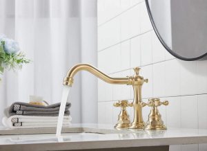 Elevate Your Bathroom with Elegance: The Gold Bathroom Faucet - Blog - 1