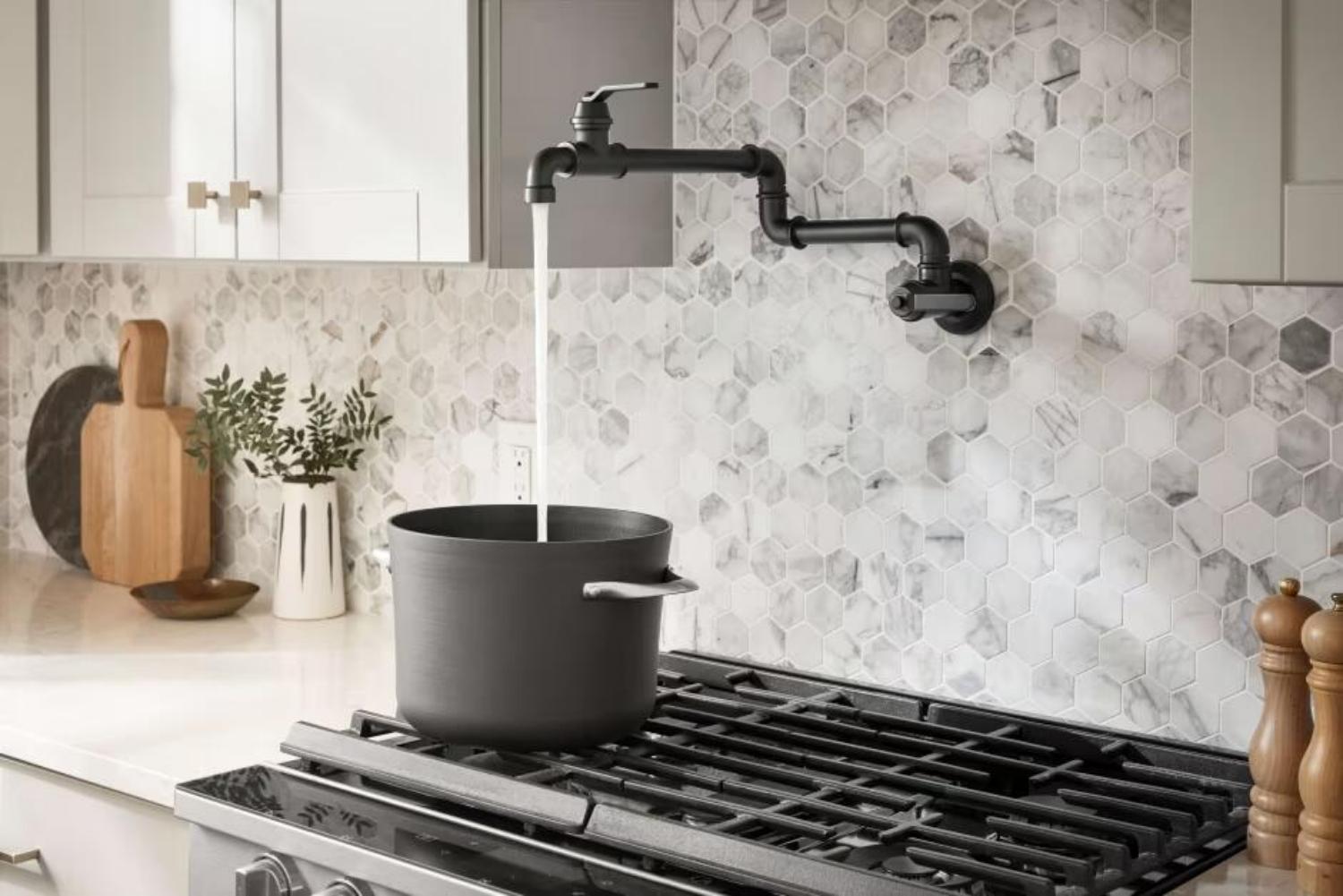 Install A Pot Filler Faucet: A Stylish and Functional Addition - Blog - 3