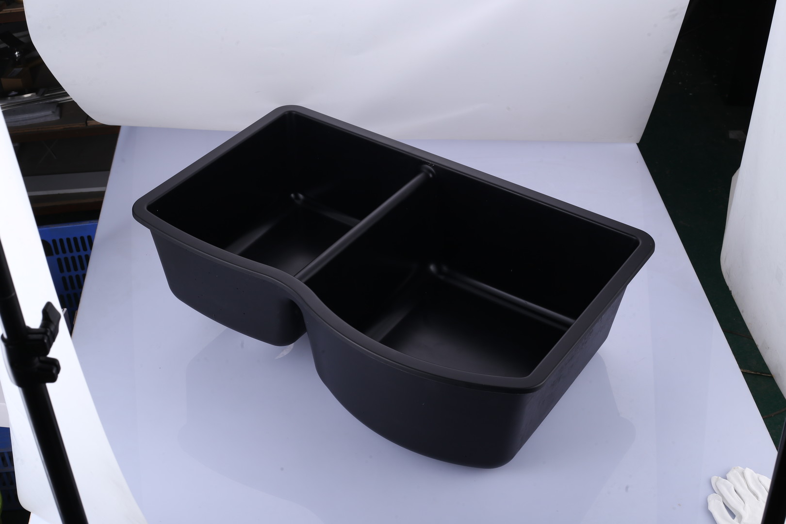iVIGA Black Quartz Double Bowl Undermount Kitchen Sink - Others - 1