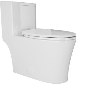 iVIGA Dual Flush Elongated Standard One Piece Toilet
