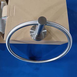 iVIGA Wall Mounted Brushed Nickel Towel Ring for Bathroom