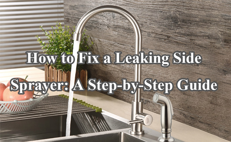 How to Fix a Leaking Side Sprayer: A Step-by-Step Guide - Blog - 1