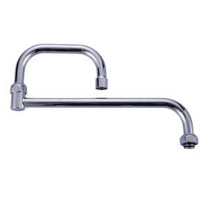 iVIGA Polished 18 in. Swivel Jointed Spout and Double Joint Swing Arms