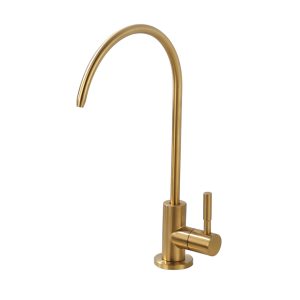 iVIGA Brushed Gold Water Filter Faucet – Dedicated Pure Drinking Water Tap