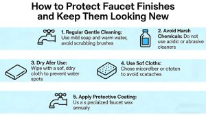 How to Protect Faucet Finishes and Keep Them Looking New