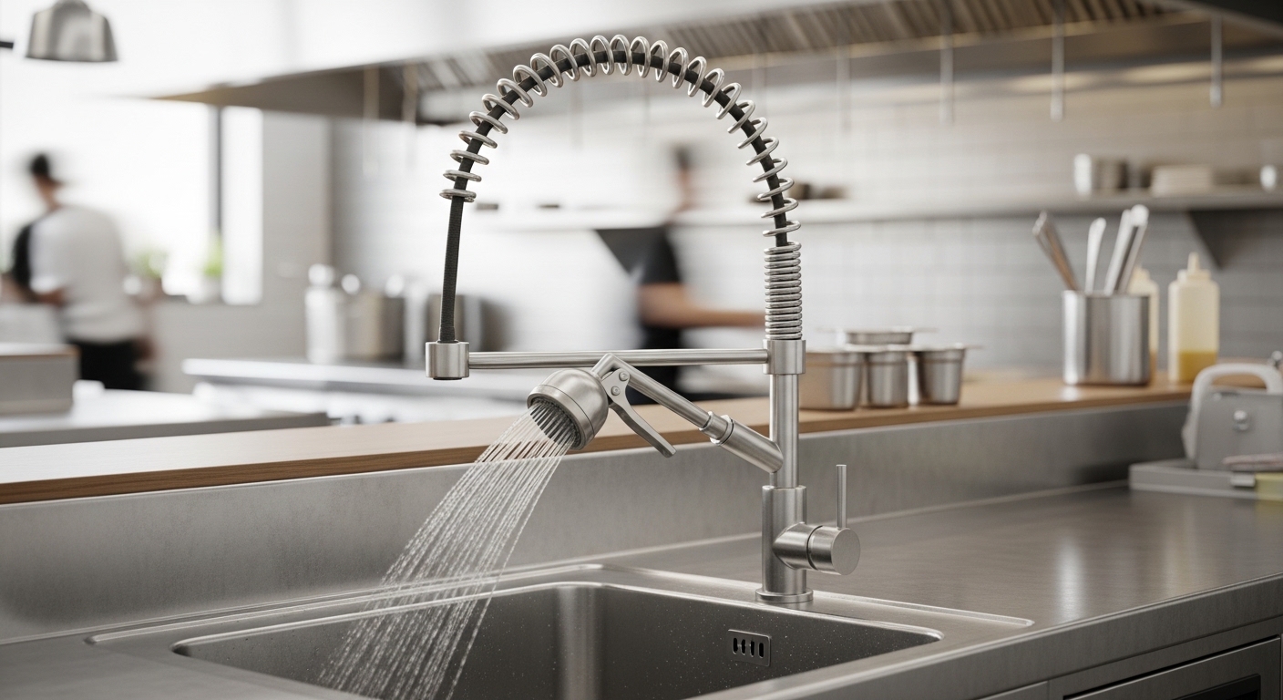 Where Can I Find a Commercial Kitchen Tap Near Me That Actually Survives a Busy Kitchen? - Product - 1